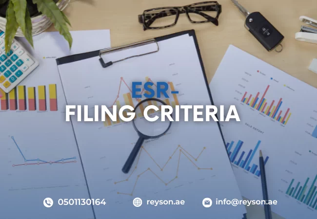 ESR Filing Criteria