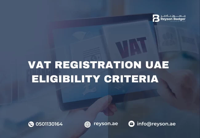 Eligibility Criteria for VAT Registration