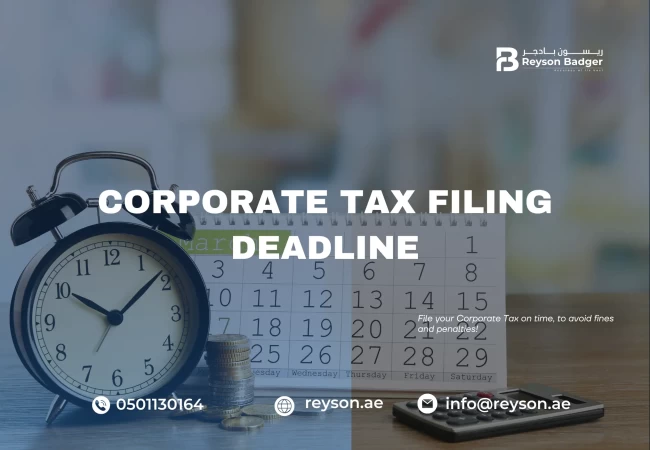 UAE Corporate Tax Filing Deadlines