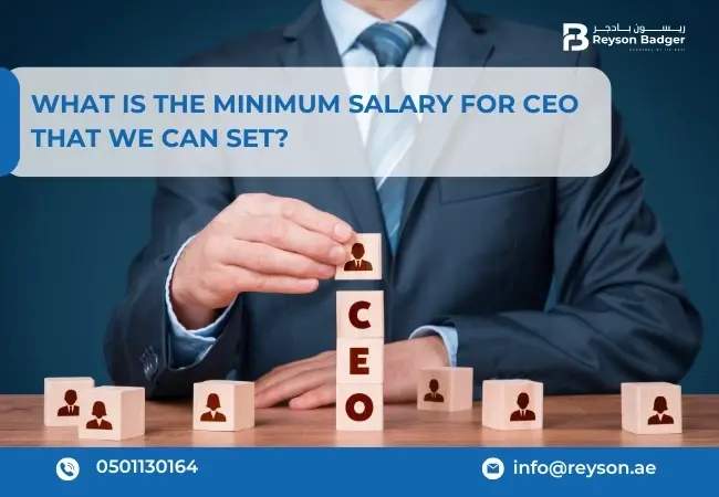What is the Minimum Salary for CEO that We Can Set?
