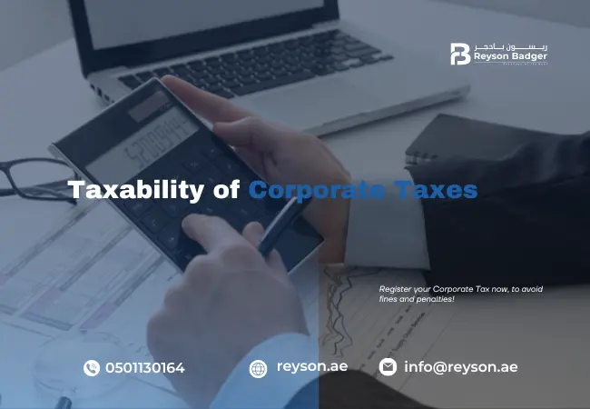 Taxability of Corporate Taxes