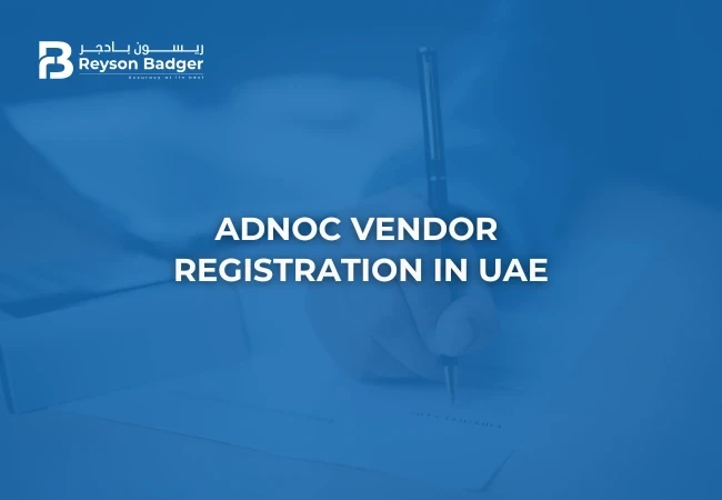 ADNOC Vendor Registration 