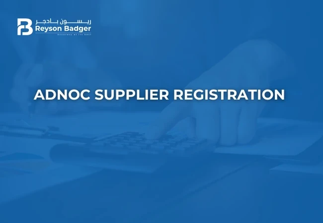 ADNOC Supplier Registration in UAE