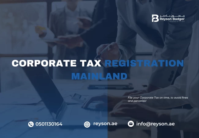 Mainland Corporate Tax Registration